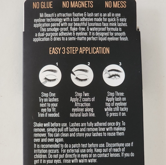 👁️🗨️ Mi Beauti Attraction Fixative Pretti Set - Picture 4 of 6